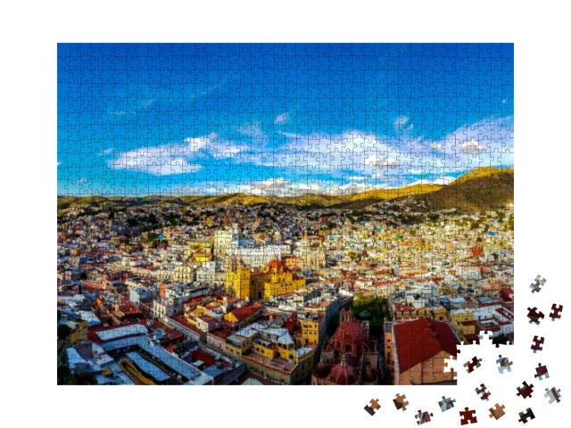 The Beautiful Landscape of Guanajuato... Jigsaw Puzzle with 1000 pieces