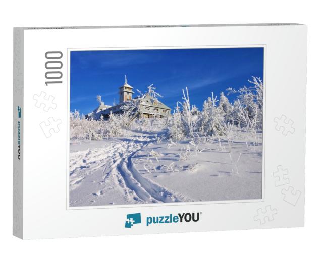 Mountain Fichtelberg... Jigsaw Puzzle with 1000 pieces