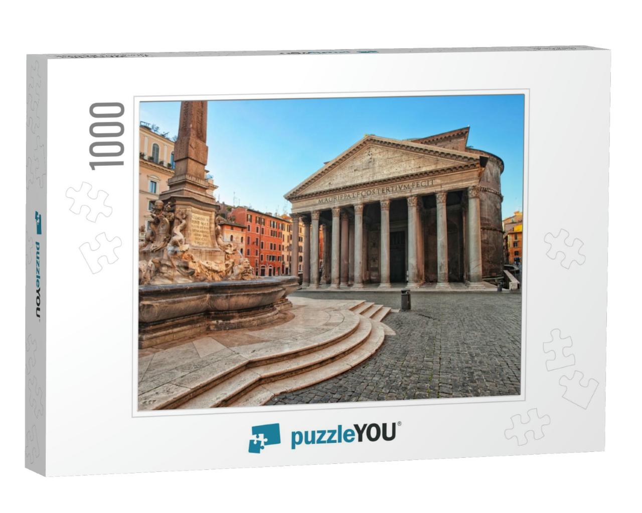 Pantheon, Rome, Italy... Jigsaw Puzzle with 1000 pieces