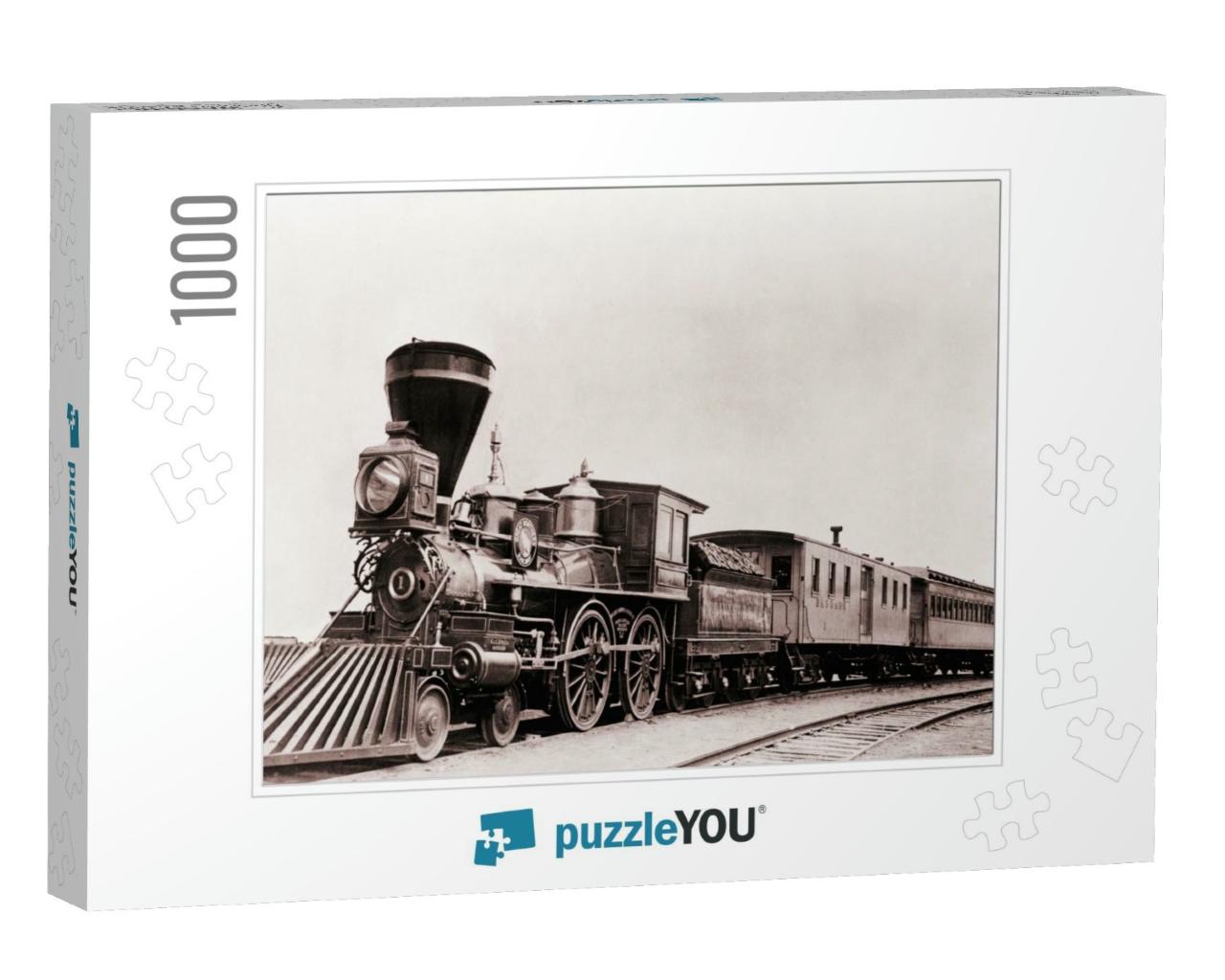 William Crooks a 1861 Locomotive of the Great Northern Ra... Jigsaw Puzzle with 1000 pieces