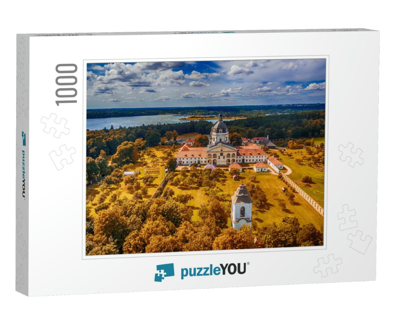 Kaunas, Lithuania Pazaislis Monastery & Church, Located o... Jigsaw Puzzle with 1000 pieces