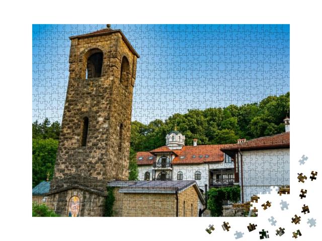 View At Bukovo Monastery Near Negotin in Eastern Serbia... Jigsaw Puzzle with 1000 pieces