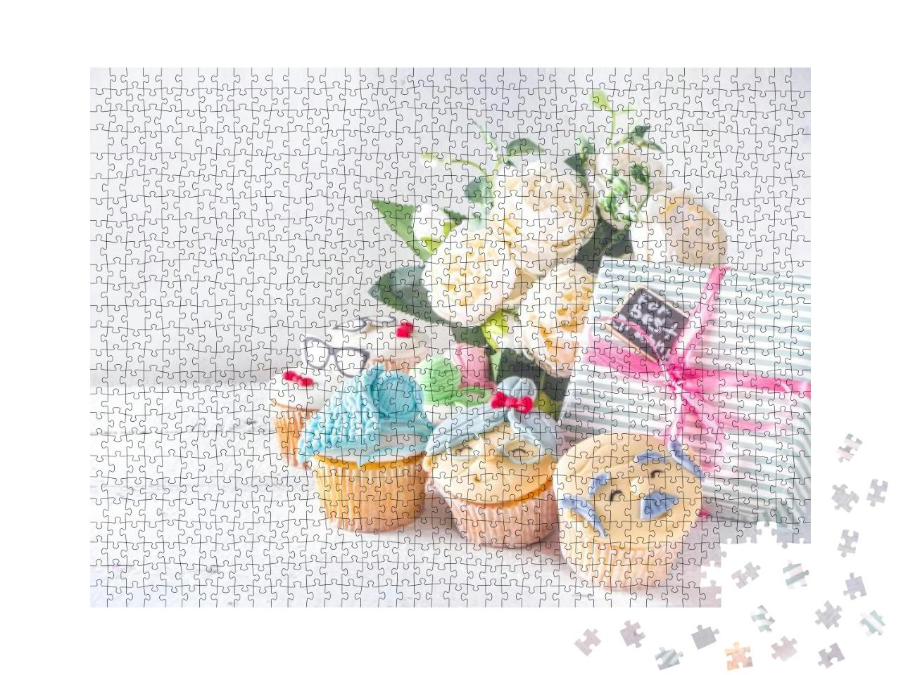 Grandparents Day Holiday Concept, Grandmother &... Jigsaw Puzzle with 1000 pieces