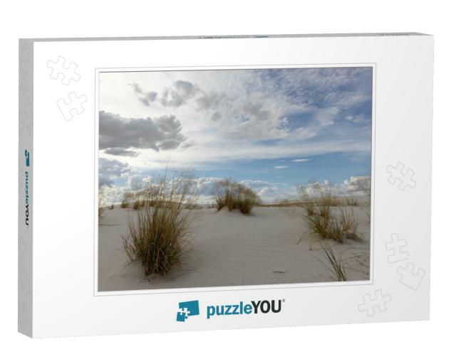 White Sands National Monument in New Mexico... Jigsaw Puzzle