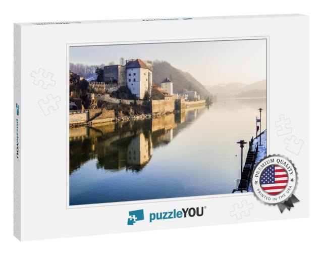Old Town of the Famous Bavarian Village Passau... Jigsaw Puzzle