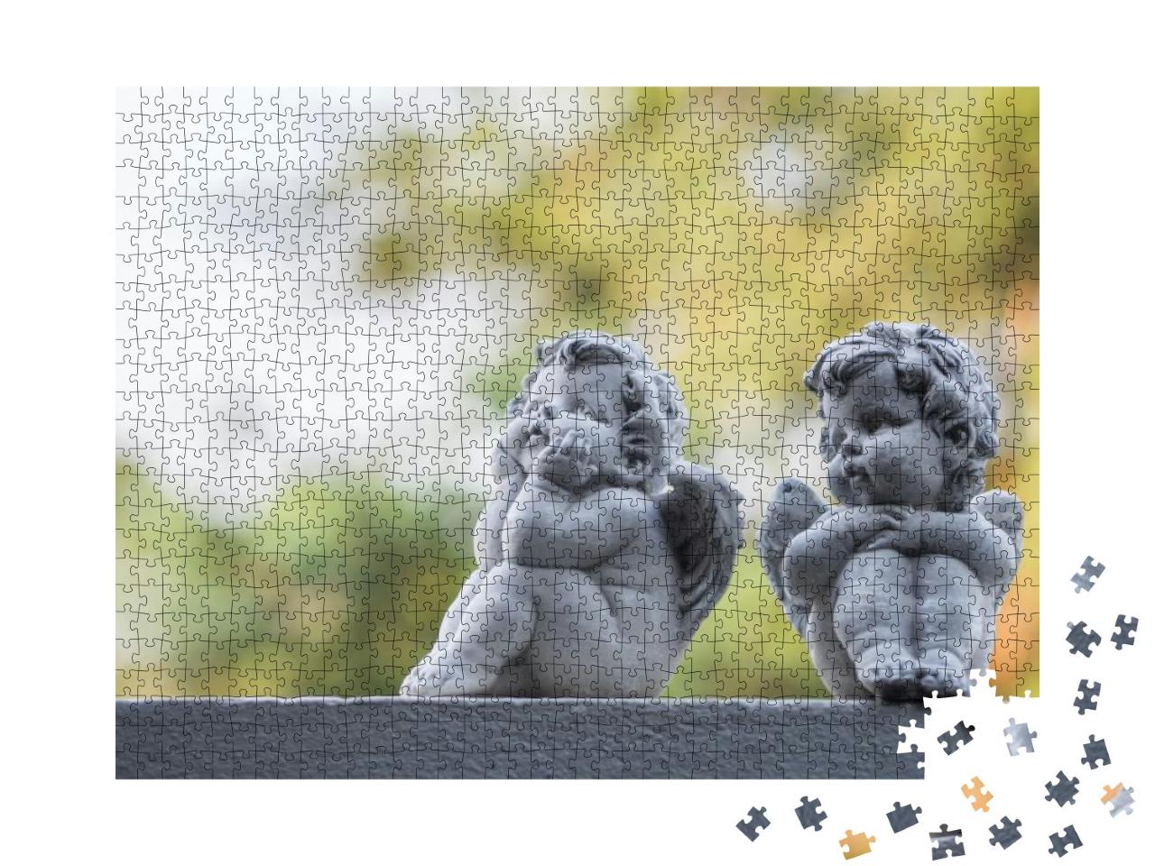 Baby Doll Sculptures... Jigsaw Puzzle with 1000 pieces