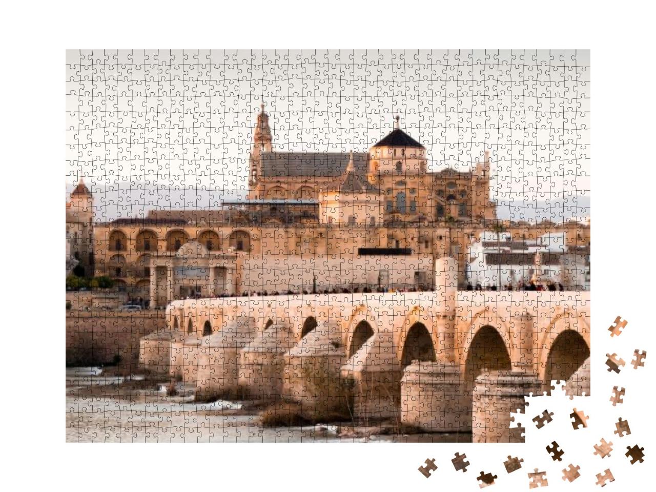 Walking in Cordoba, You Can See the Mezquita, a Monumento... Jigsaw Puzzle with 1000 pieces