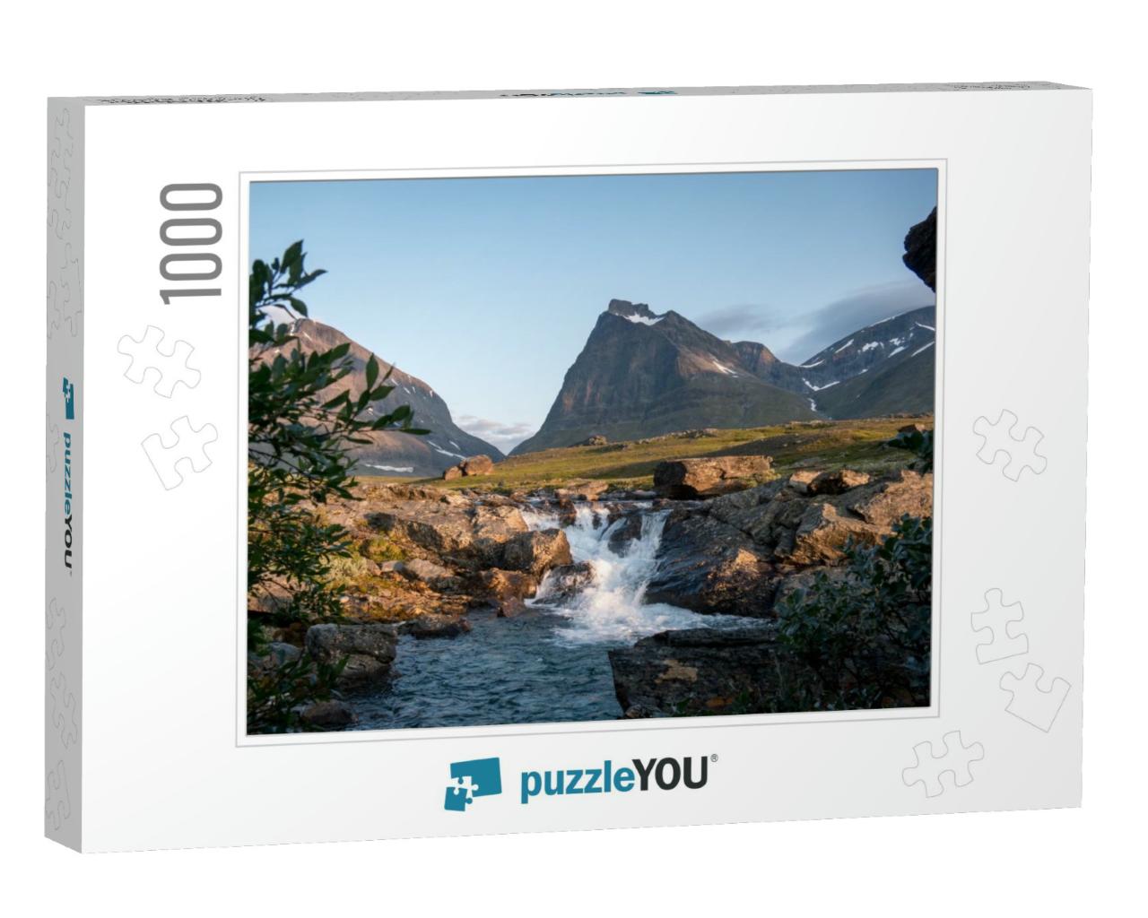 Tuolpagorni, One of the Most Iconic Mountains in Sweden &... Jigsaw Puzzle with 1000 pieces