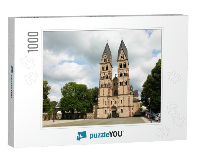 The Basilica of St. Castor is the Oldest Church in Koblen... Jigsaw Puzzle with 1000 pieces