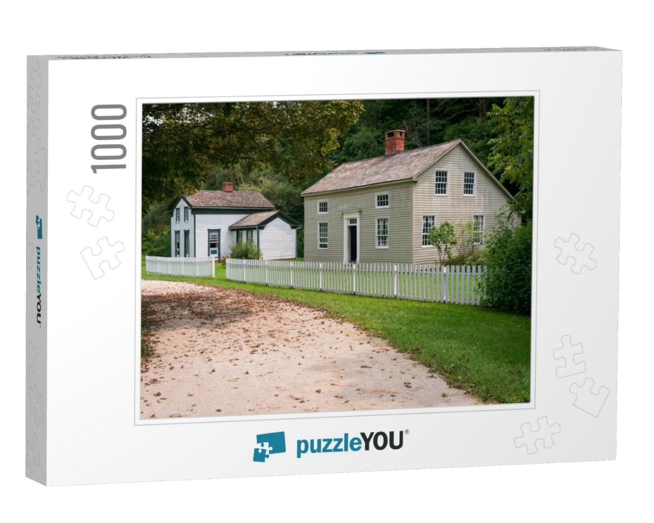 The Historic Hale Farm Village in Ohio's Only National Pa... Jigsaw Puzzle with 1000 pieces