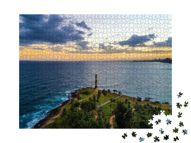 Lighthouse Santo Domingo... Jigsaw Puzzle with 1000 pieces