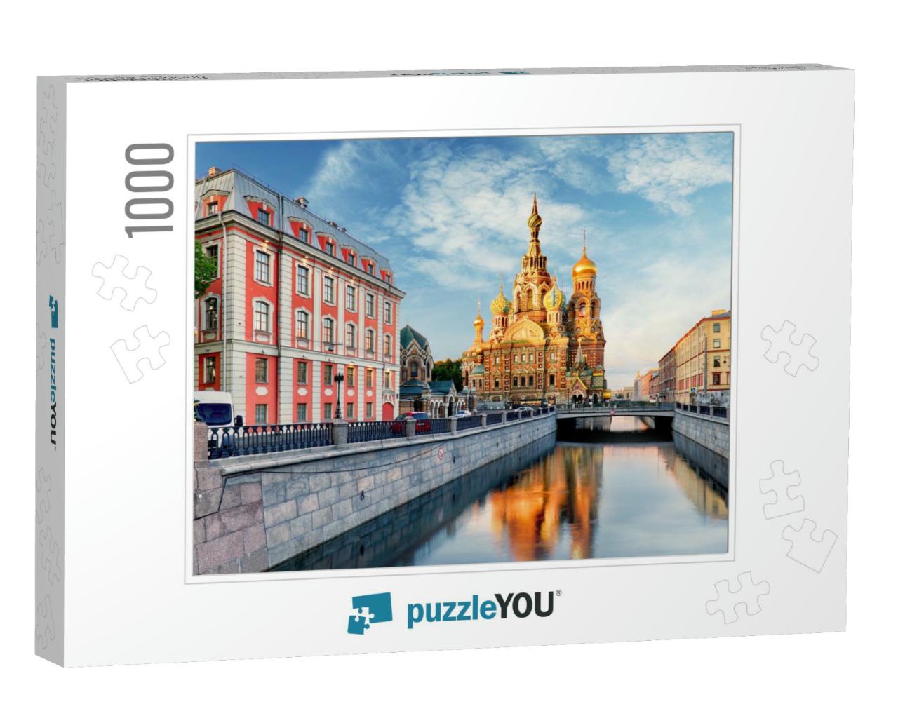 Church of the Savior on Spilled Blood, St. Petersburg, Ru... Jigsaw Puzzle with 1000 pieces