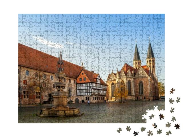 Braunschweig, Market, Germany... Jigsaw Puzzle with 1000 pieces