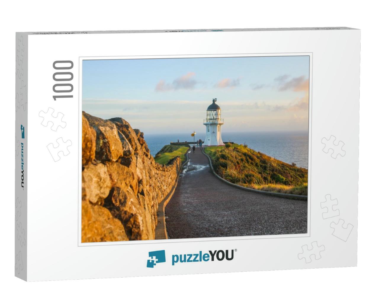 Cape Reinga is the Northwesternmost Point of the Aupouri... Jigsaw Puzzle with 1000 pieces