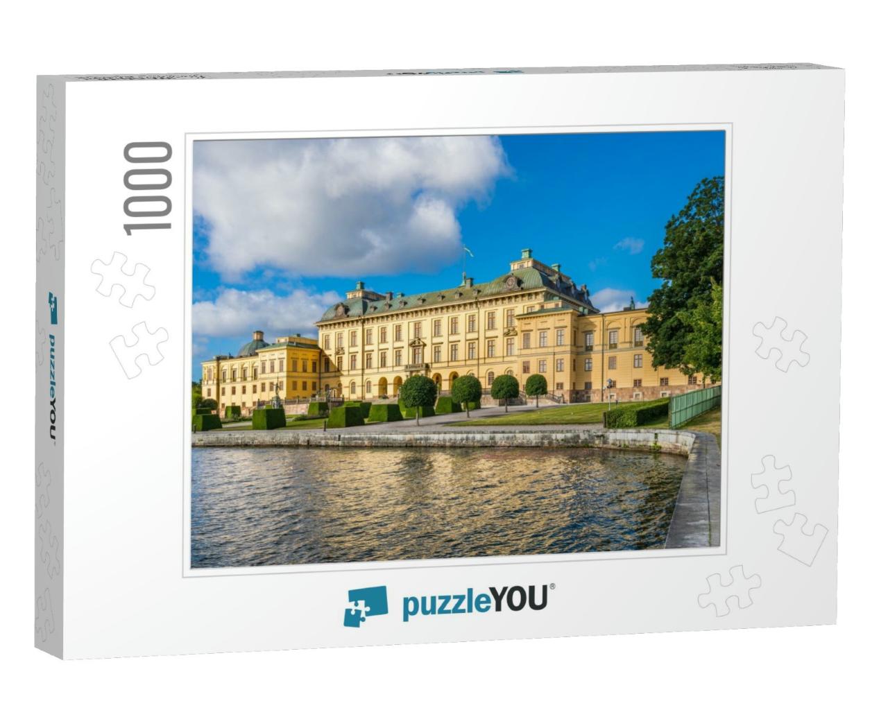 View Over Drottningholm Palace in Stockholm, Sweden... Jigsaw Puzzle with 1000 pieces