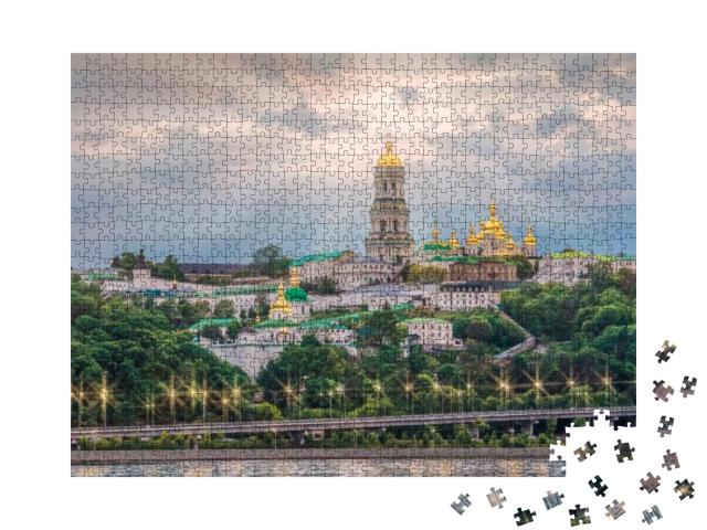 Kiev Pechersk Lavra or the Kiev Monastery of the Caves. K... Jigsaw Puzzle with 1000 pieces