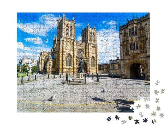 Historic Sites in the City of Bristol, England... Jigsaw Puzzle with 1000 pieces