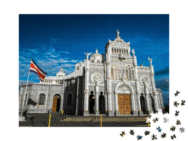 Basilica De Nuestra Senora De Los Angeles - Roman Catholi... Jigsaw Puzzle with 1000 pieces