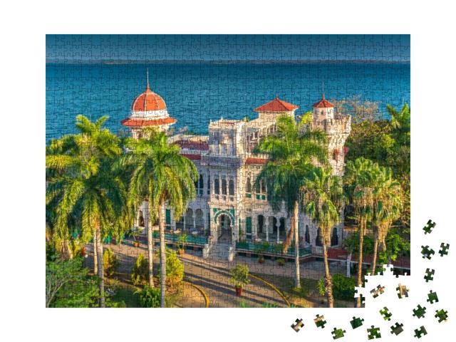 Palacio De Valle in Cienfuegos, Cuba... Jigsaw Puzzle with 1000 pieces