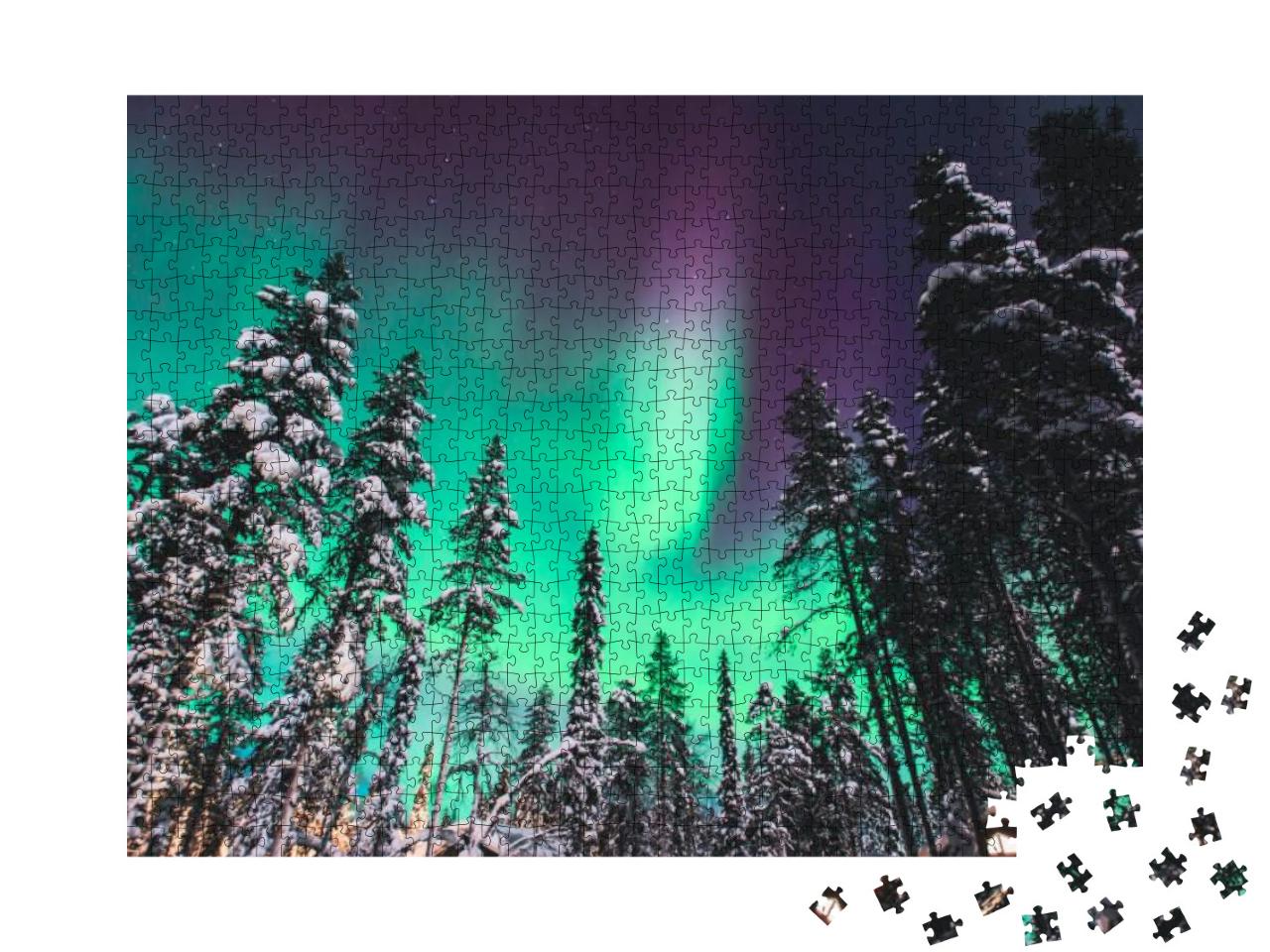 Beautiful Picture of Massive Multicolored Green Vibrant A... Jigsaw Puzzle with 1000 pieces