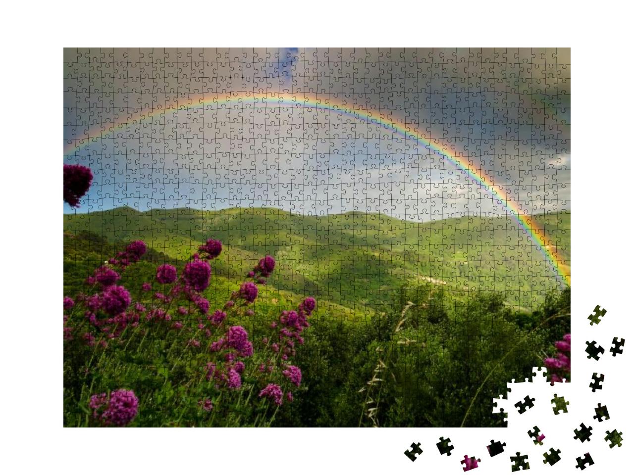 The Rainbow After the Storm... Jigsaw Puzzle with 1000 pieces
