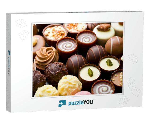 A Lot of Variety Chocolate Pralines... Jigsaw Puzzle