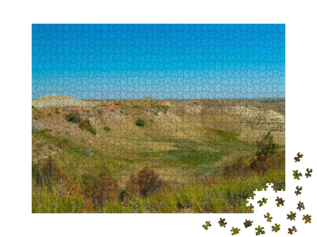 Theodore Roosevelt National Park Landscape... Jigsaw Puzzle with 1000 pieces