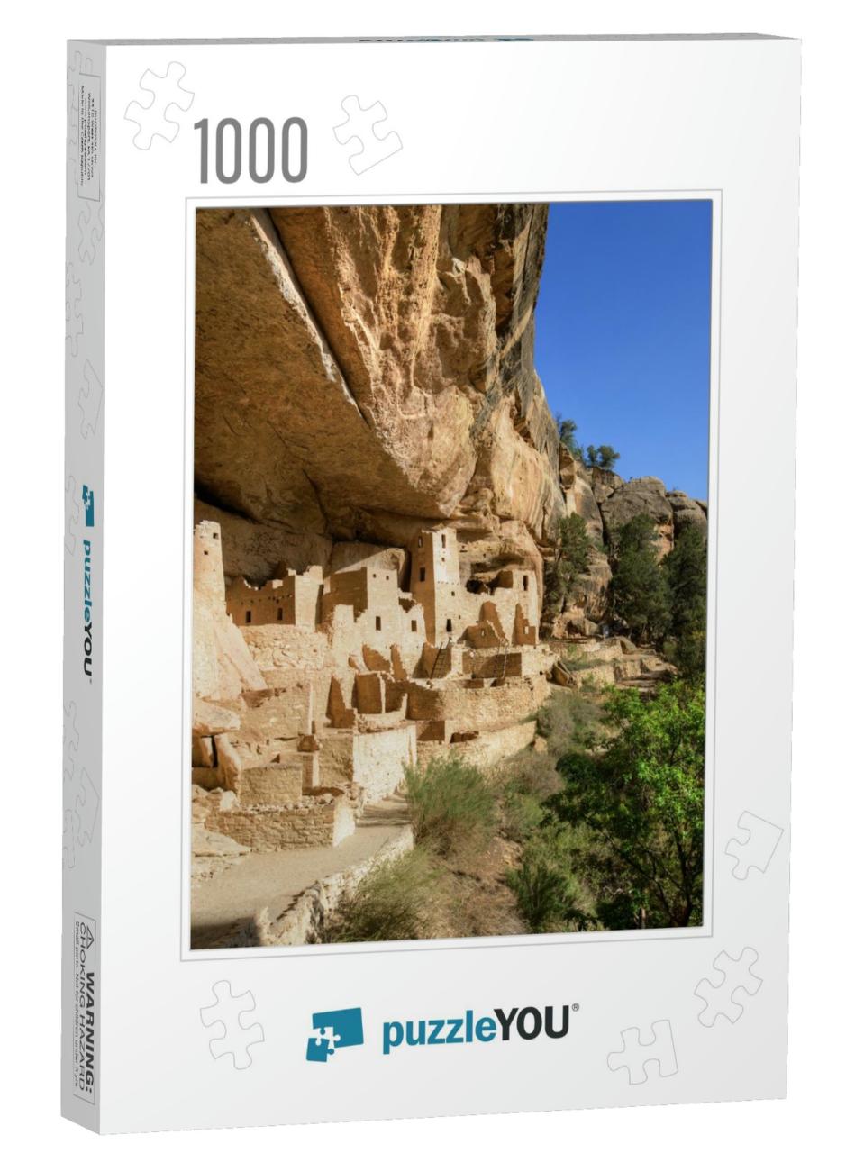 Anasazi Cliff Dwellings At Mesa Verde National Park, Co... Jigsaw Puzzle with 1000 pieces