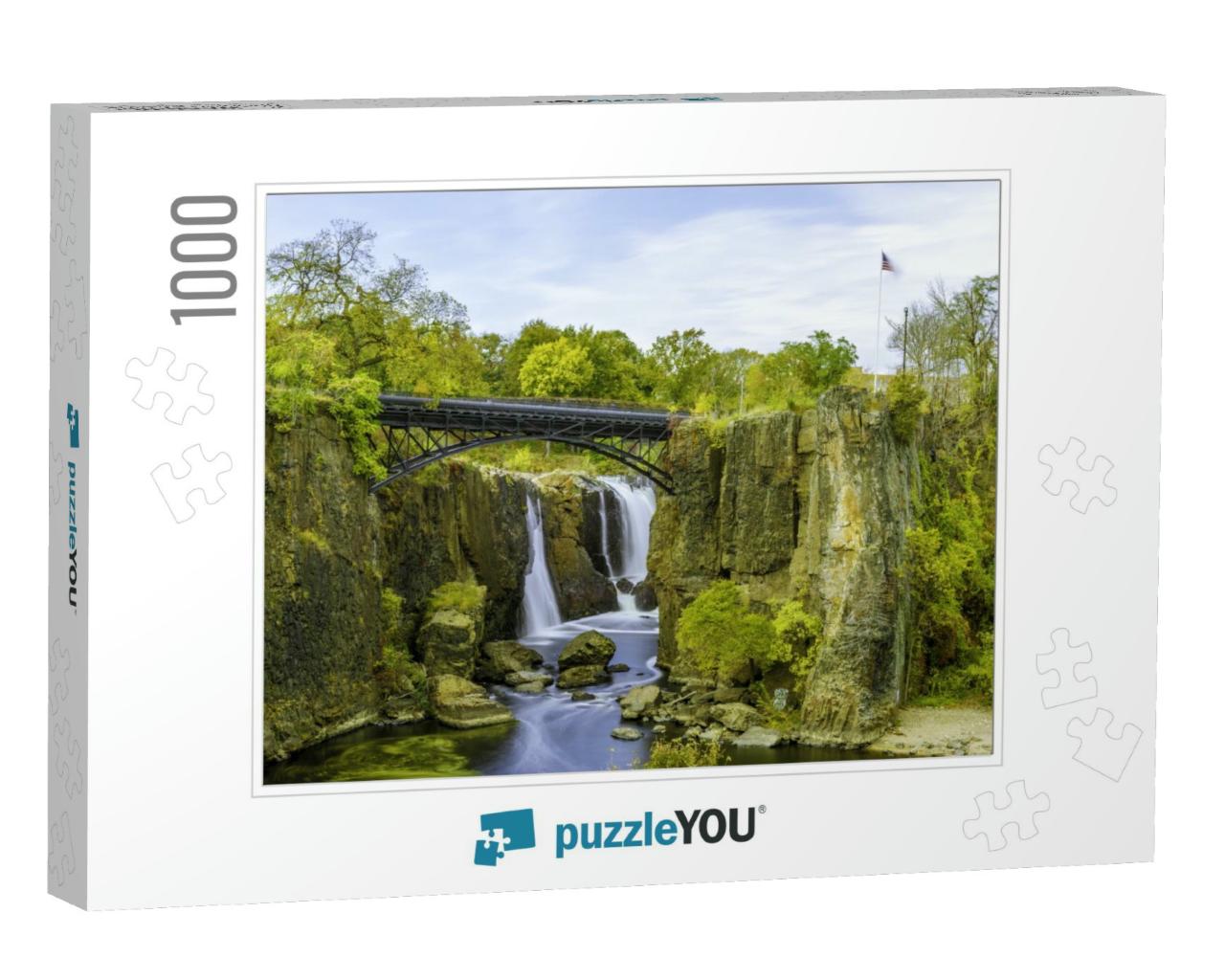 Paterson Great Falls, New Jersey... Jigsaw Puzzle with 1000 pieces