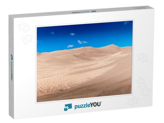 Panoramic View of Great Sand Dunes National Park... Jigsaw Puzzle