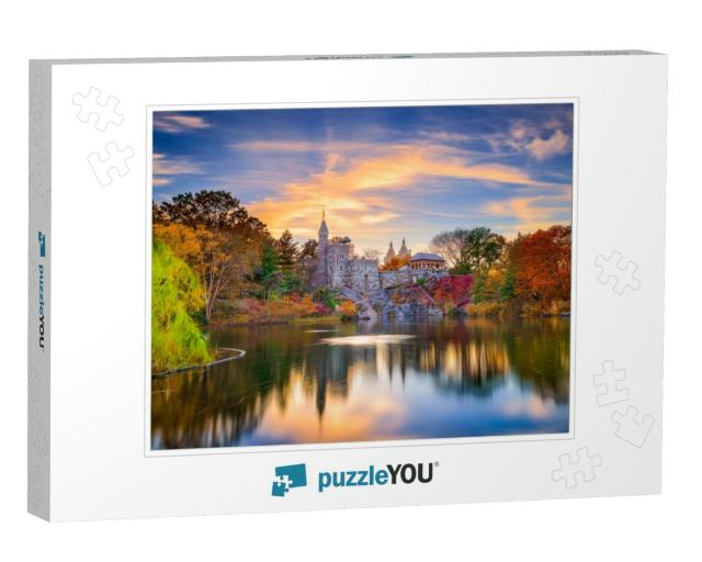 Central Park, New York City At Belvedere Castle During an... Jigsaw Puzzle
