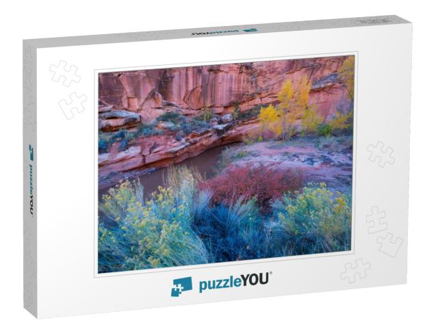 Capitol Reef National Park in Utah State of the United St... Jigsaw Puzzle