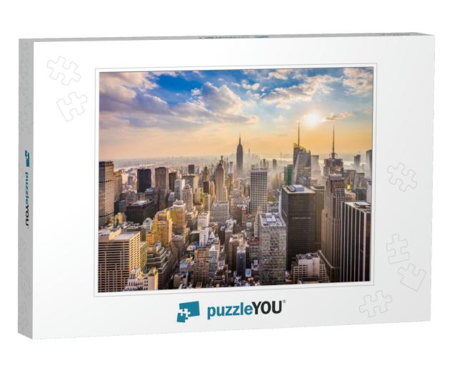 New York, New York, USA Skyline... Jigsaw Puzzle