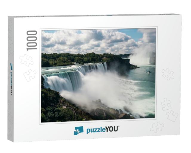 Niagara Falls from USA Landscape View... Jigsaw Puzzle with 1000 pieces