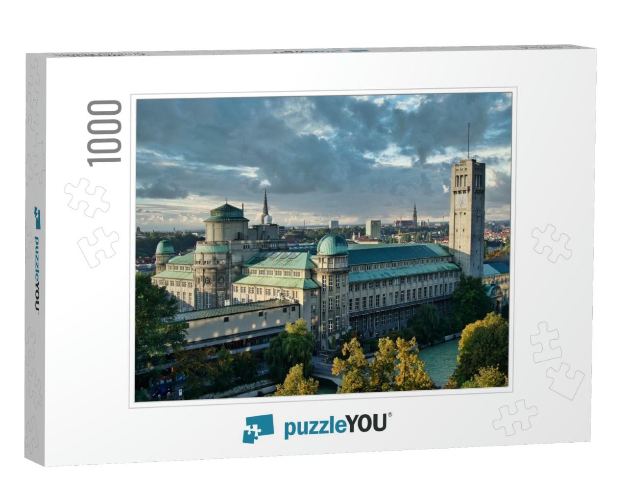 German Museum or Deutsches Museum in Munich, Germany, the... Jigsaw Puzzle with 1000 pieces