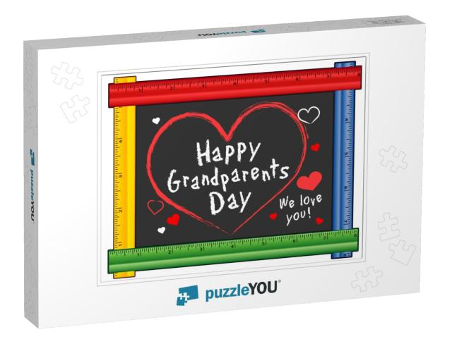 Grandparents Day, USA Holiday, First Sunday of Sep... Jigsaw Puzzle