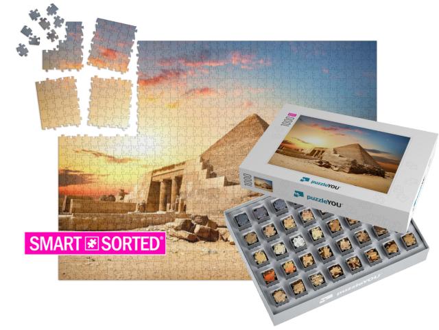 Ruined Pyramid of Cheops in Cairo Egypt... | SMART SORTED® | Jigsaw Puzzle with 1000 pieces