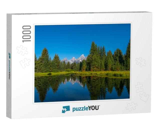 Grand Teton National Park is an American National Park in... Jigsaw Puzzle with 1000 pieces