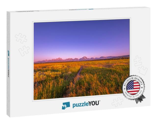 Grand Teton National Park is an American National Park in... Jigsaw Puzzle