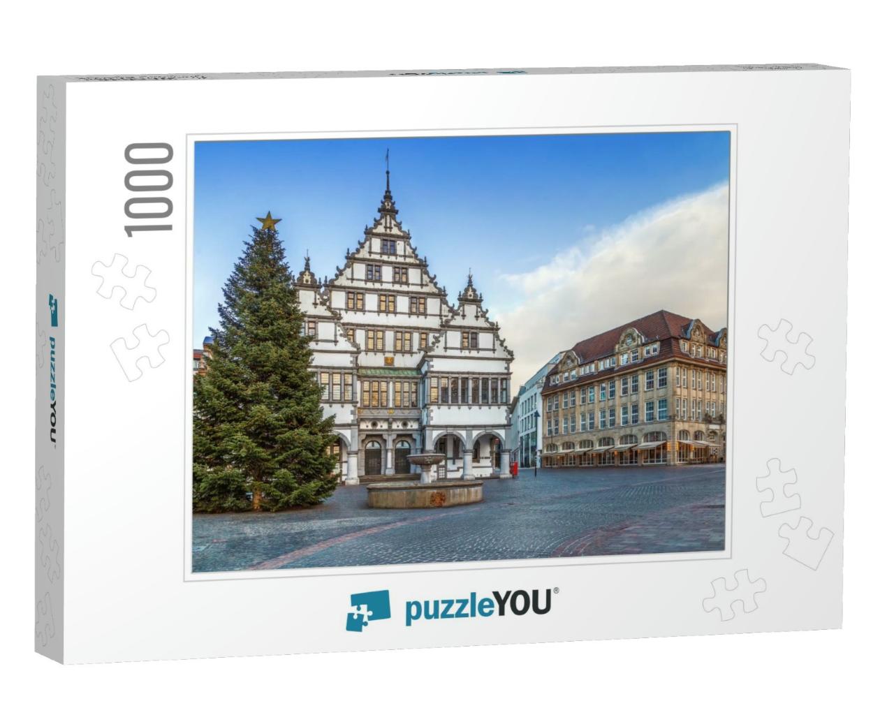 Renaissance Town Hall Was Constructed in 1616 on Square i... Jigsaw Puzzle with 1000 pieces
