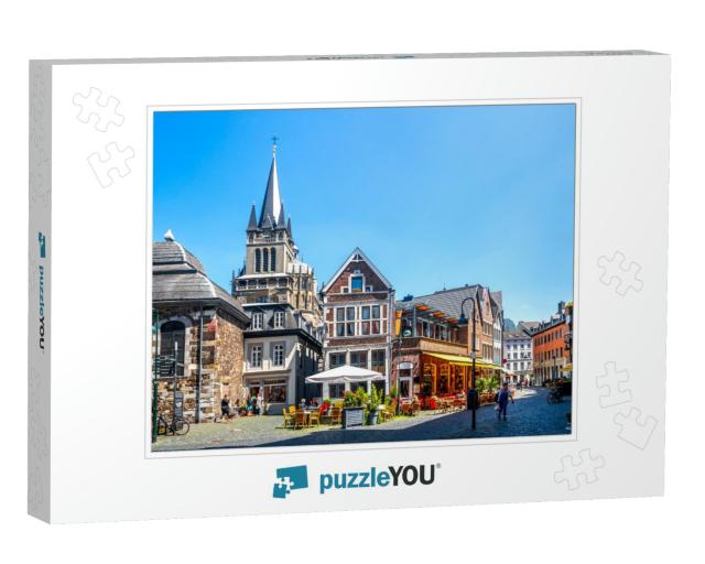 Aachen, Cathedral, Germany... Jigsaw Puzzle