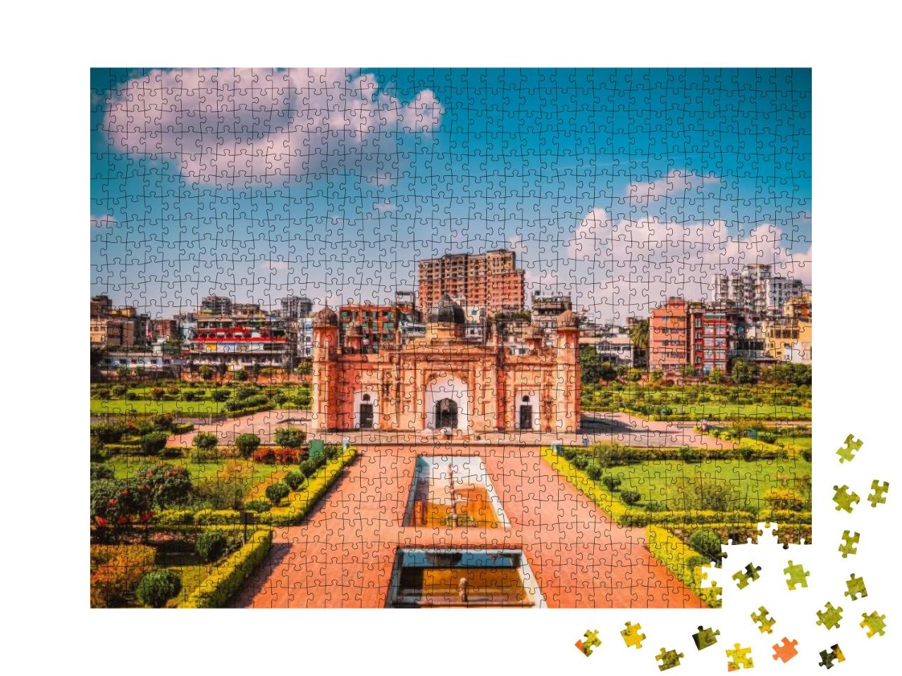 Lalbagh Fort, Mausoleum of Bibipari in Dhaka, Bangladesh... Jigsaw Puzzle with 1000 pieces