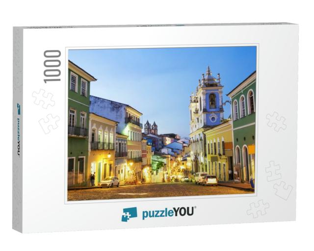 Colorful Colonial Houses At the Historic District of Pelo... Jigsaw Puzzle with 1000 pieces