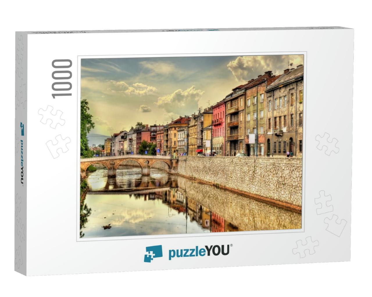 View of the Historic Center of Sarajevo - Bosnia & Herzeg... Jigsaw Puzzle with 1000 pieces
