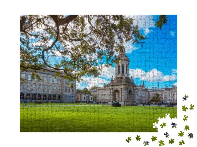 Trinity College, Dublin, Ireland... Jigsaw Puzzle with 1000 pieces