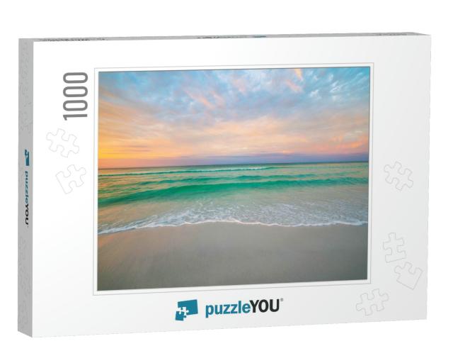 Destin Florida During Morning Sunrise... Jigsaw Puzzle with 1000 pieces