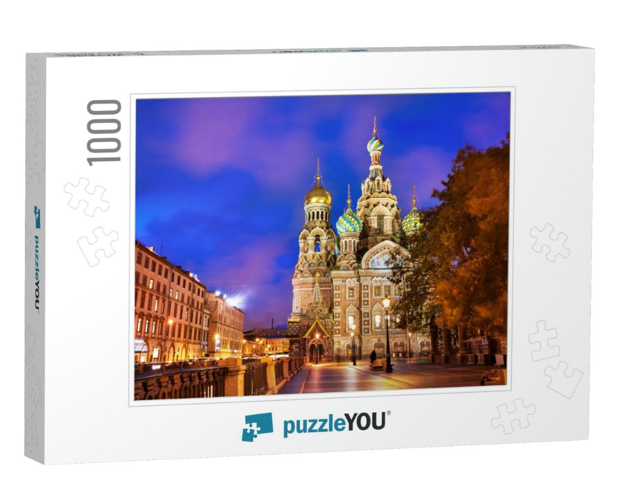Church of the Resurrection of Christ Savior on Spilled Bl... Jigsaw Puzzle with 1000 pieces
