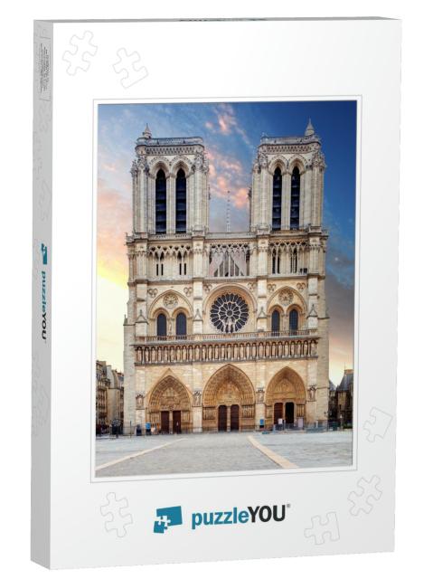Notre Dame Cathedral - Paris... Jigsaw Puzzle