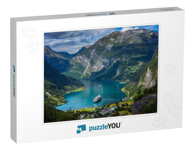 Geiranger Fjord, Norway... Jigsaw Puzzle