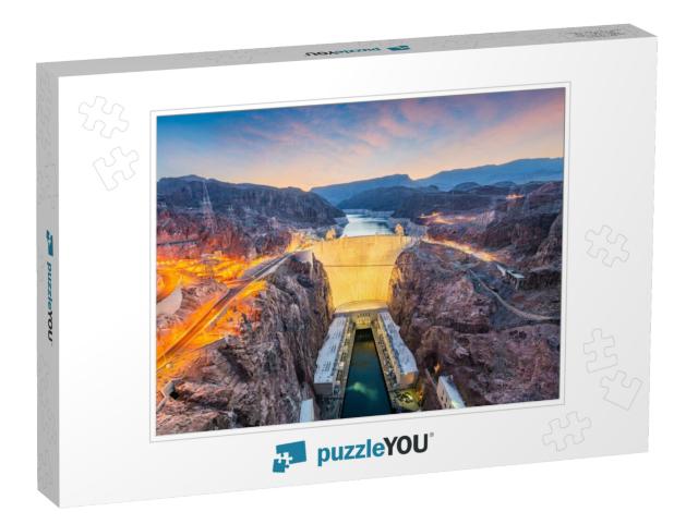 Hoover Dam on the Colorado River Straddling Nevada & Ariz... Jigsaw Puzzle